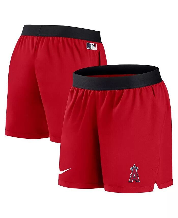 

Женские красные шорты для выступлений команды Los Angeles Angels Authentic Collection Team Performance Nike