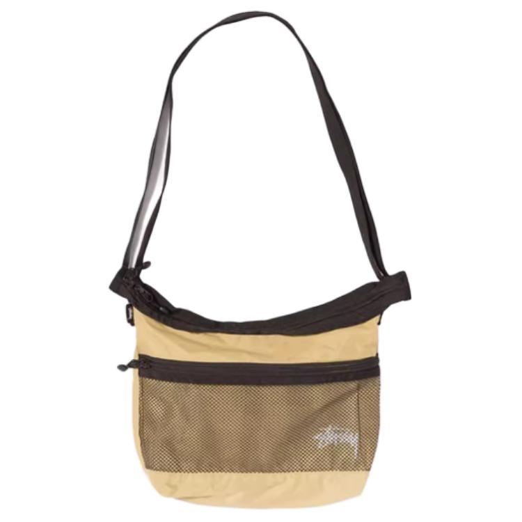

Stussy Сумка через плечо Fabric, маленькая унисекс Gold