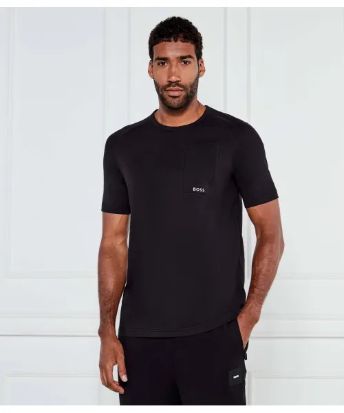 

Футболка в стиле «городской технологии» Regular fit Boss Green, черный