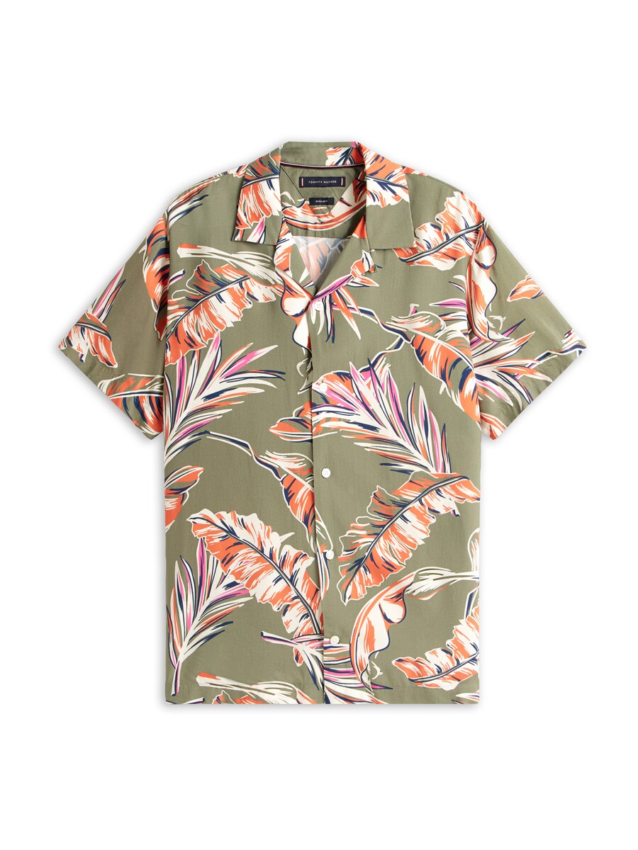 

Рубашка на пуговицах классического кроя TOMMY HILFIGER, оливковый