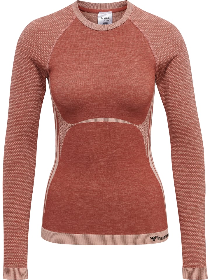 

Функциональная рубашка Hummel T-Shirt L/S Hmlclea Yoga Damen, цвет WITHERED ROSE/ROSE TAN MELANGE