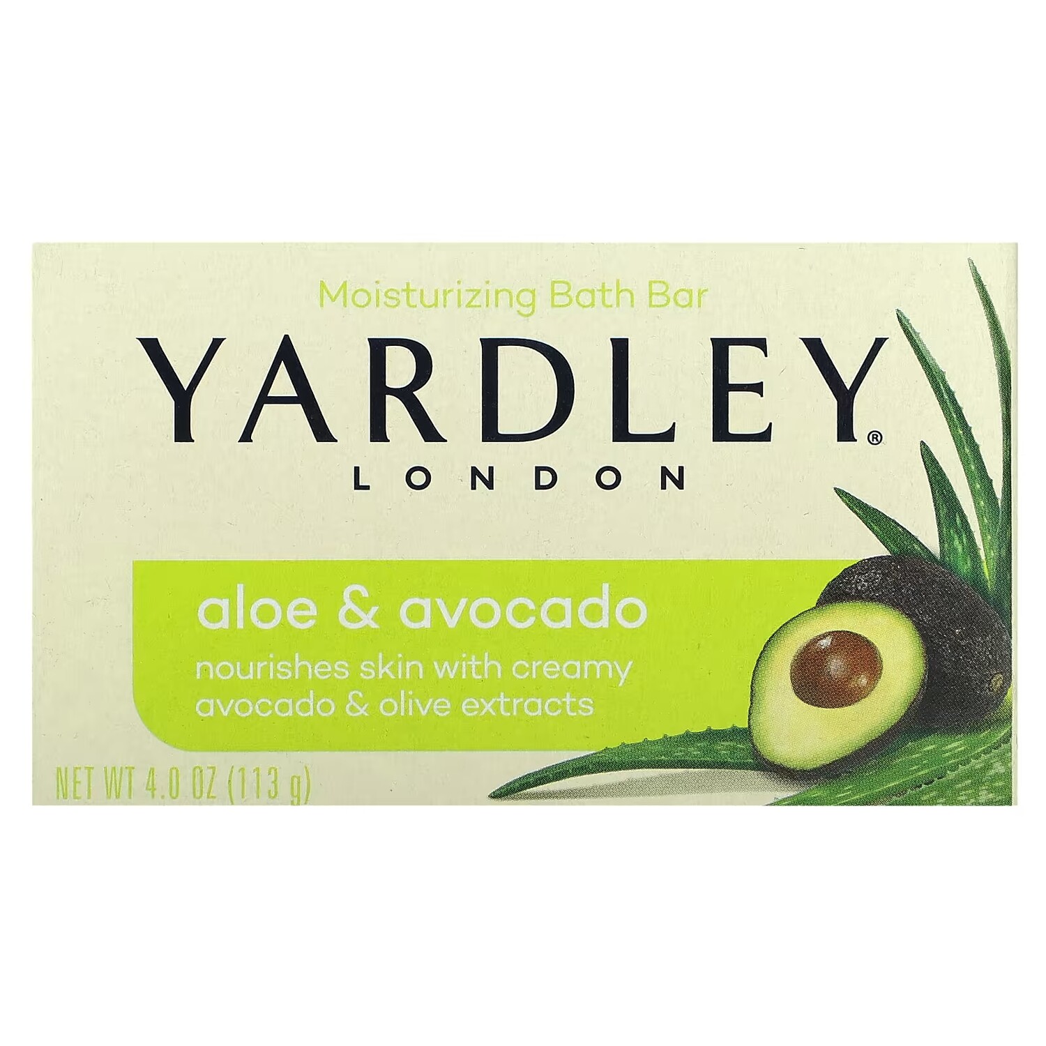 

Увлажняющее мыло с алоэ и авокадо Yardley London, 113 г