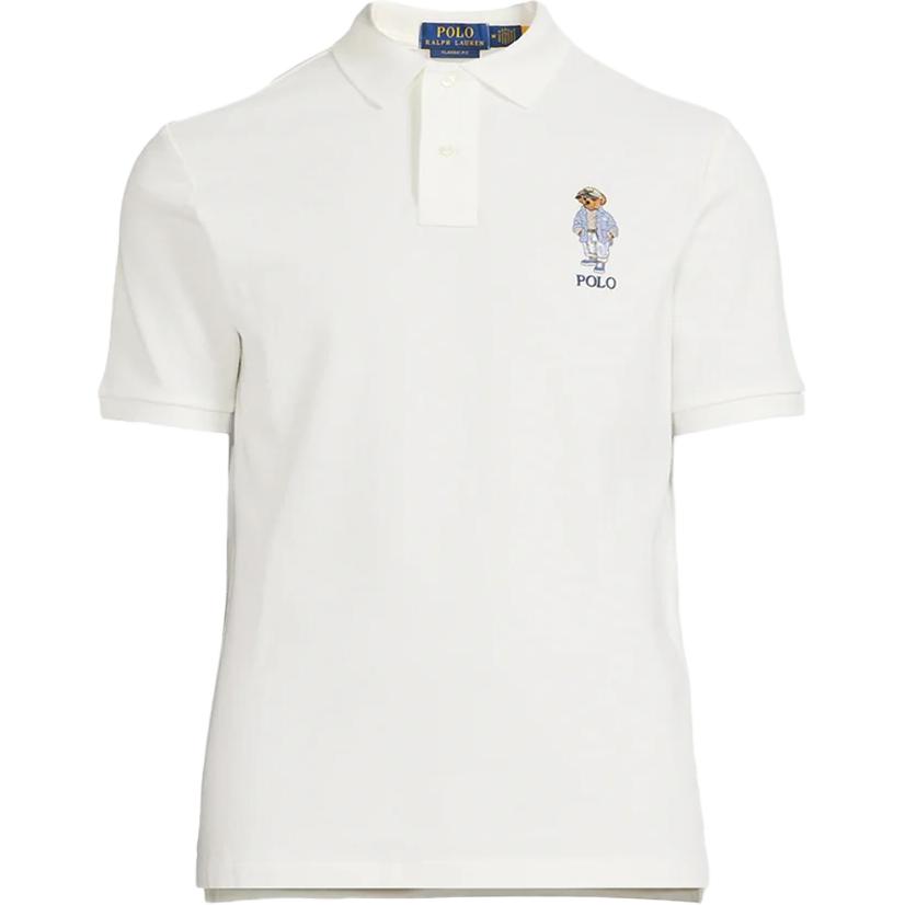 

Polo Ralph Lauren Белая поло для мужчин, Белый, Polo Ralph Lauren Белая поло для мужчин