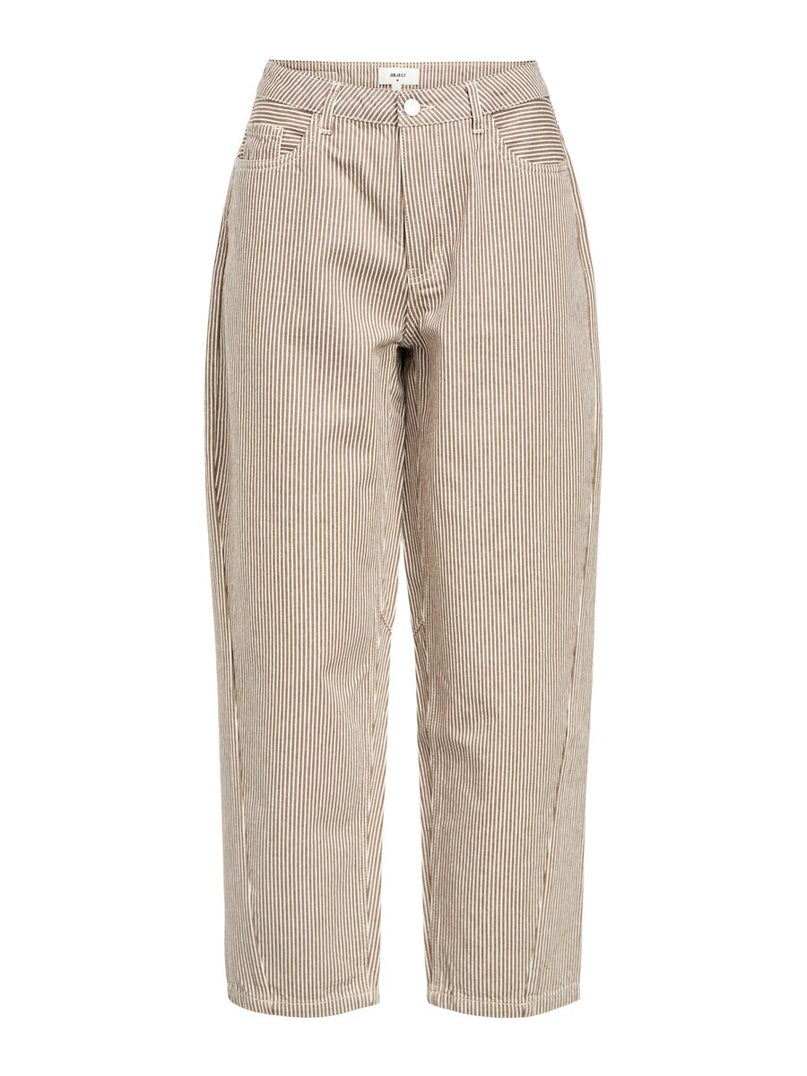 

Джинсы свободного кроя OBJECT OBJMOJI, шоколадный