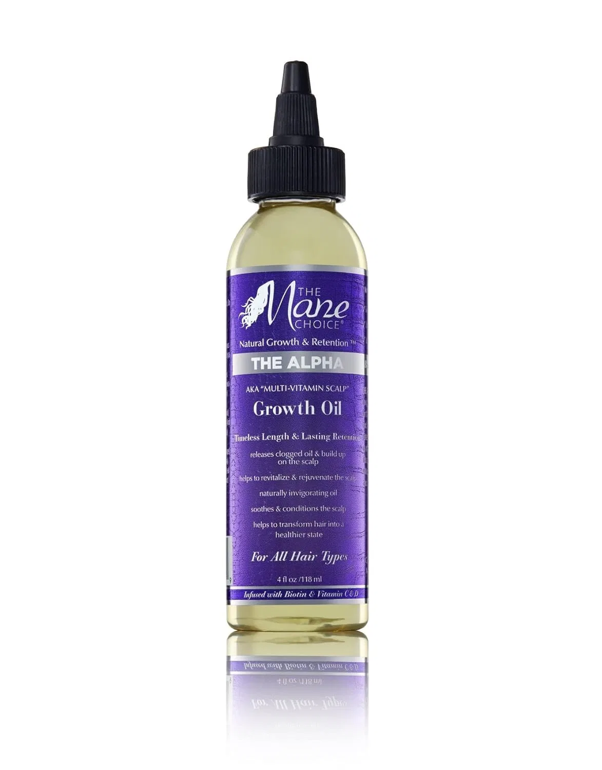 Масло для роста волос «Multi-Vitamin Scalp Nourishing Growth Oil» от The Mane Choice The Mane Choice