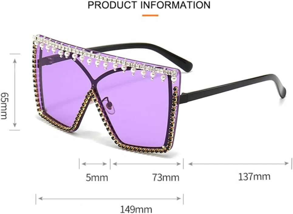 

Винтажные большие квадратные солнцезащитные очки с бриллиантовой оправой для женщин. Модные солнцезащитные очки в крупной оправе. Трендовые оттенки MTZJH, Blue Pink