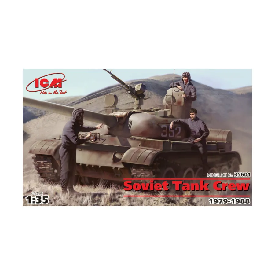 

Советский танковый экипаж (1979-1991), Military Models 1/35 Scale (ICM)