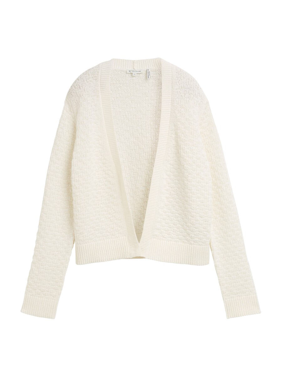 

Вязаный кардиган TOM TAILOR, White
