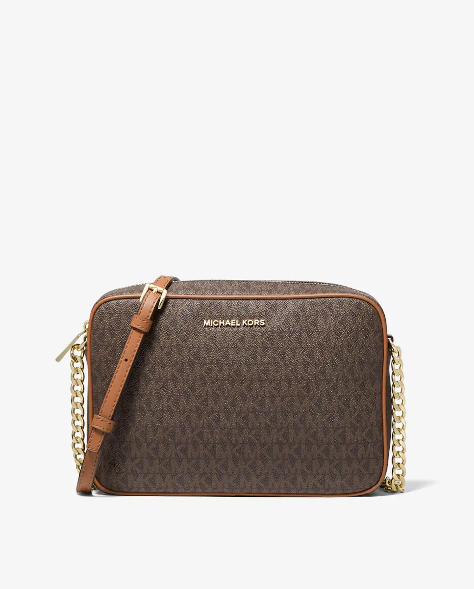 

Женская сумка через плечо Jet Set с логотипом Michael Michael Kors, коричневый