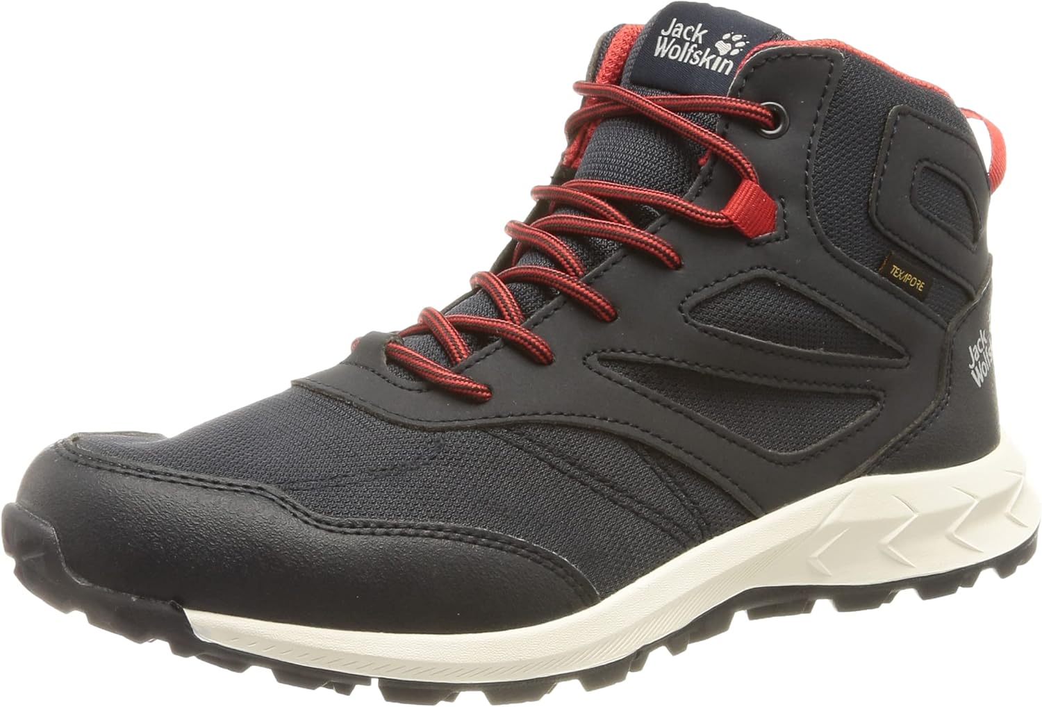 

Кроссовки для ходьбы Jack Wolfskin унисекс среднего верха, красный/синий