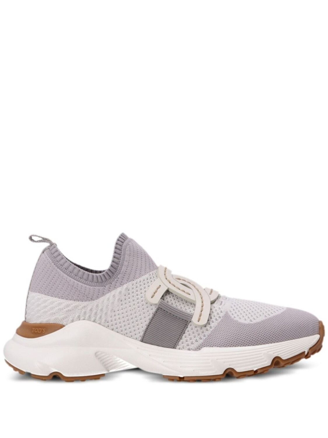 Tod's кроссовки Kate, серый
