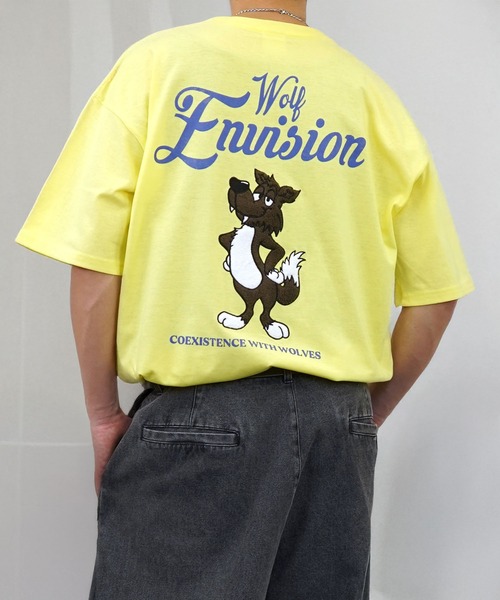 

Футболка свободного кроя с вышивкой, защитой от УФ-излучения и технологией охлаждения Burner, Sagara, лимонно-желтый