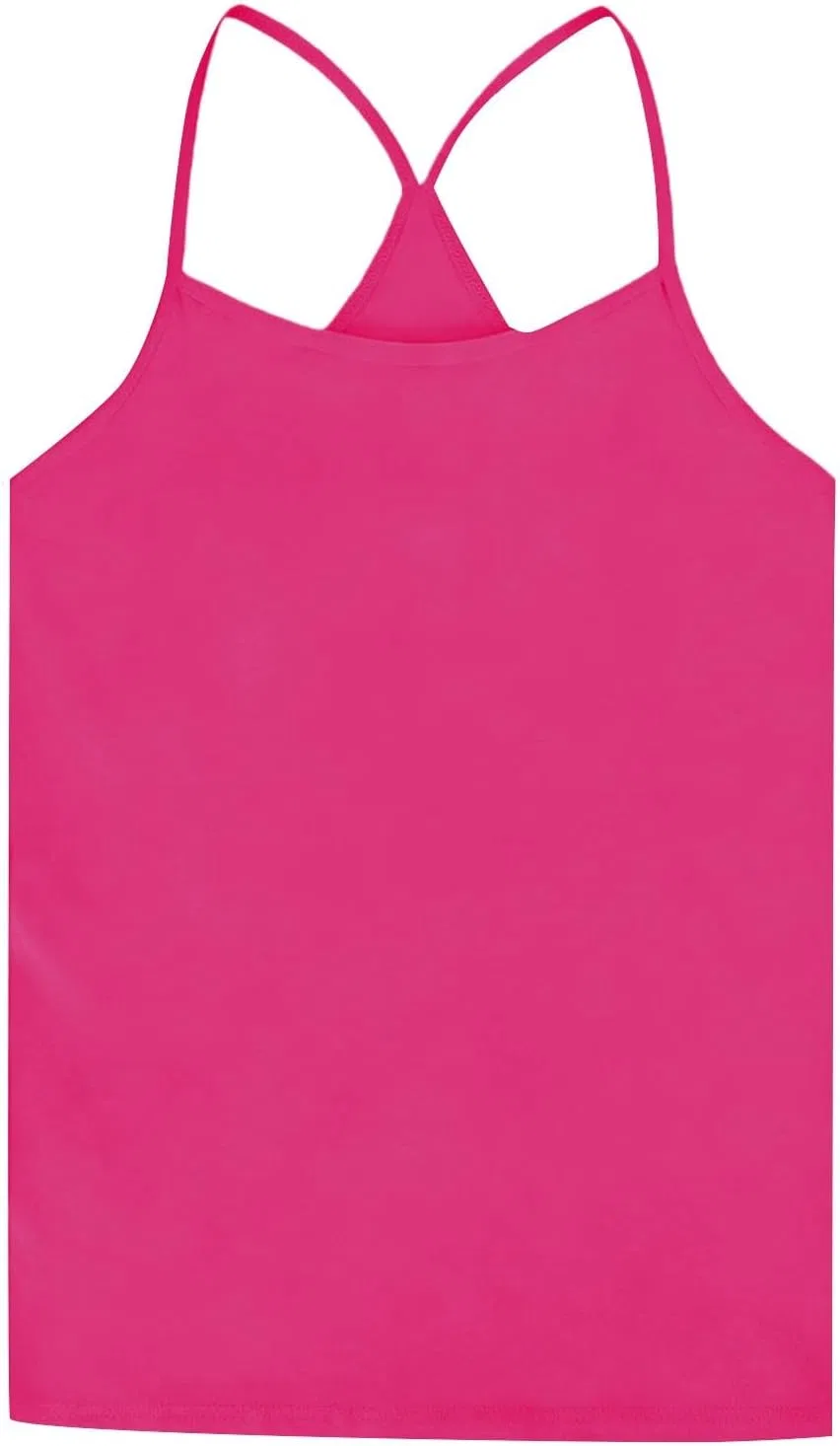 Детский топ на бретелях Cotton, Hot Pink