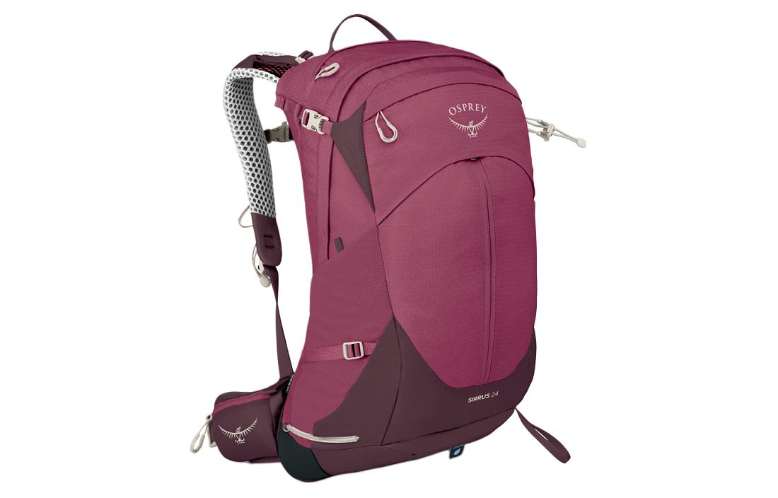 

OSPREY 24-литровый походный рюкзак из нейлона унисекс, Berry Red