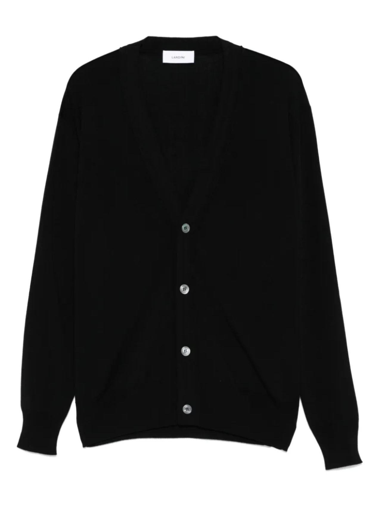 

Кардиган с V-образным вырезом Lardini, черный