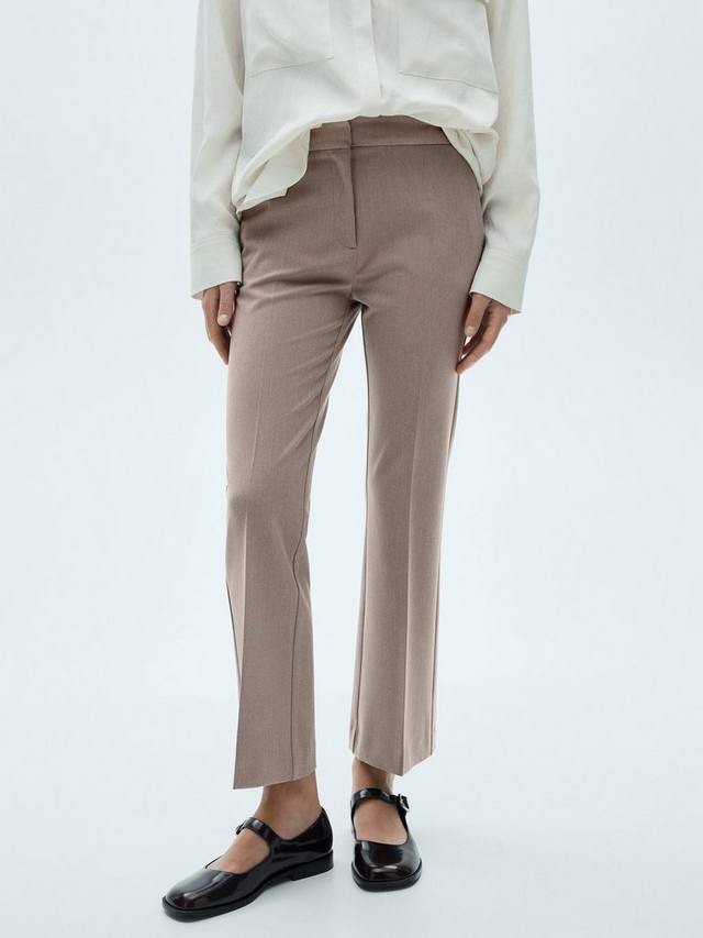 

Расклешенные брюки эмили белл Mango, цвет Medium Brown