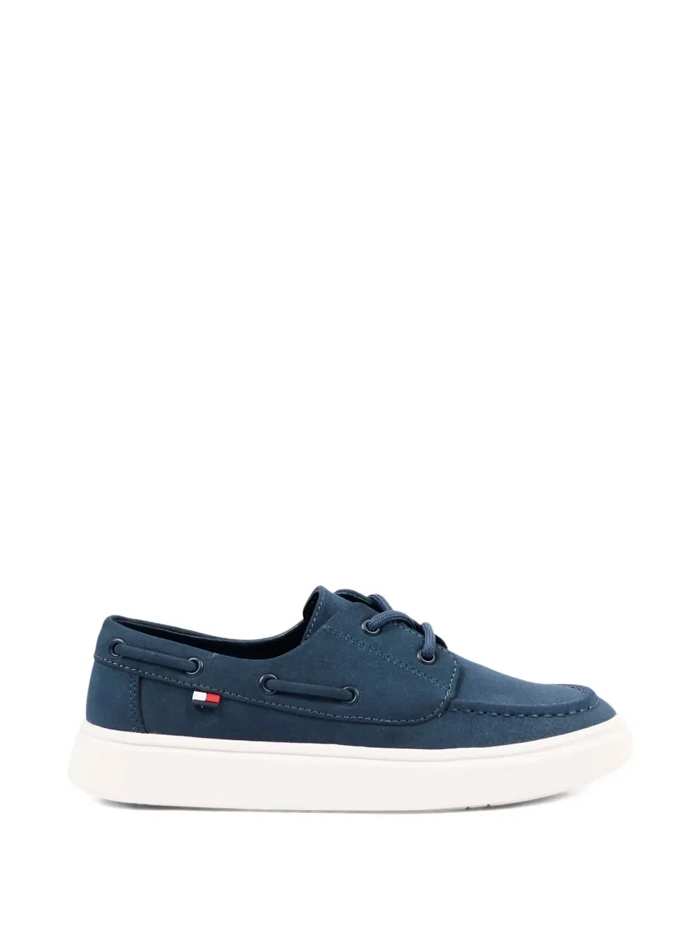 Ботинки-лодочки на шнуровке Tommy Hilfiger Junior, синий — фото 2