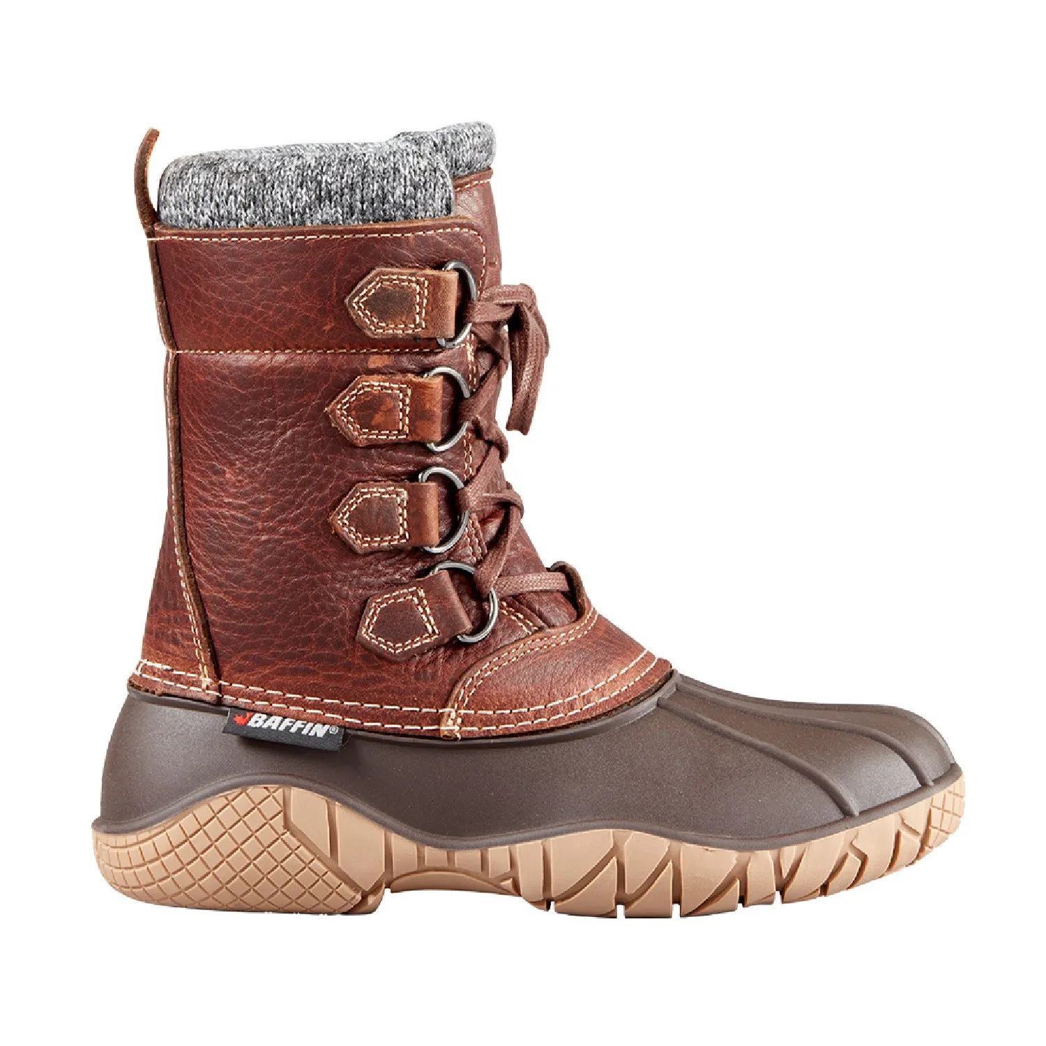 Женские снегоходные сапоги Yellowknife Tundra Baffin, Brown