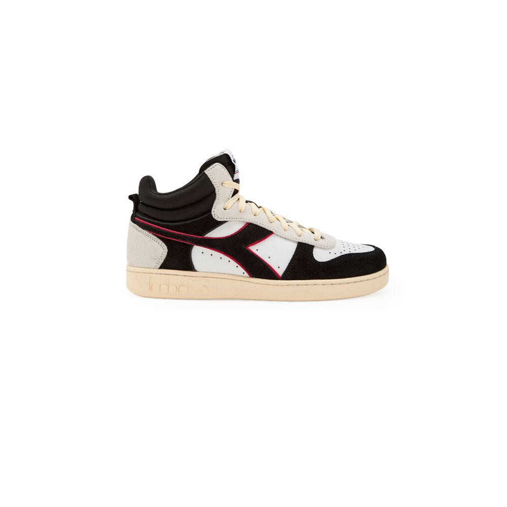 

Черные кожаные кроссовки Diadora