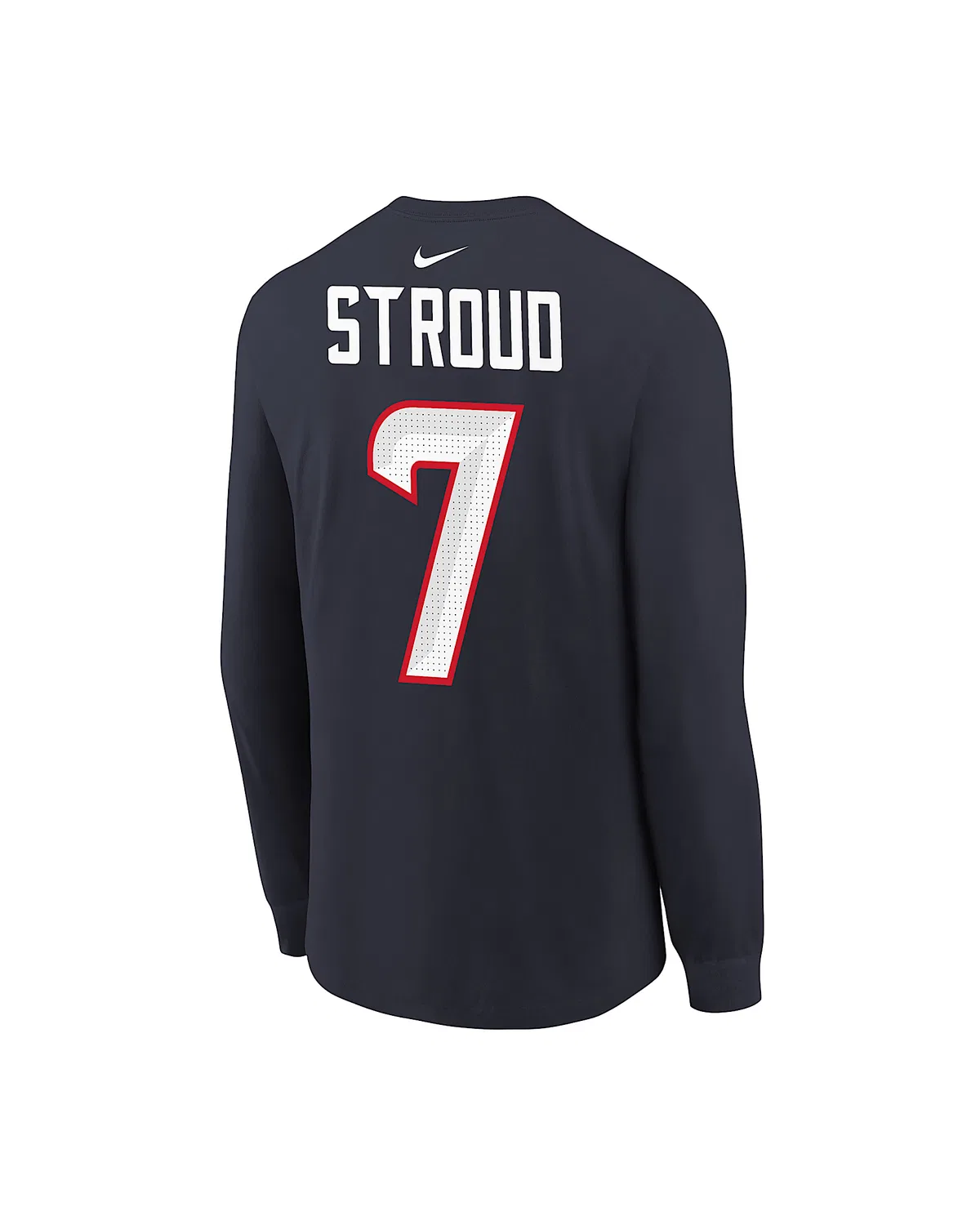 Детская футболка с длинным рукавом NFL Houston Texans C.J. Stroud, Navy — фото 2