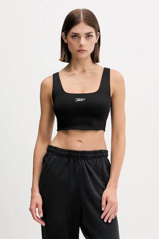 

Топ Tommy Jeans, черный