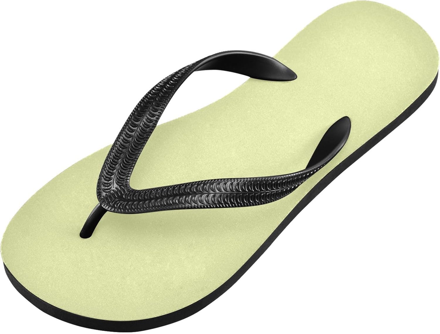 

Лаймовые вьетнамки для пляжа, босоножки с резиновой подошвой, нескользящие летние шлепанцы для мужчин и женщин Sinestour, салатовый