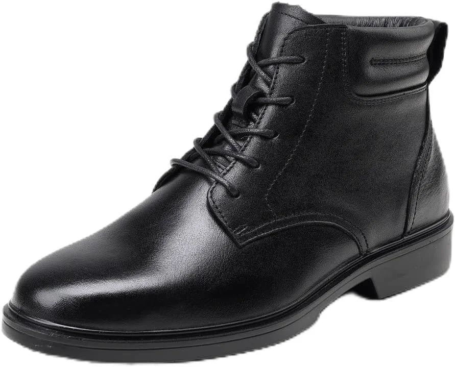 

Мужские кожаные оксфорды с закрытым носком и шнуровкой, черного цвета, для деловой и вечерней обуви, свадьбы и вечеринок WORKPOINT, черный