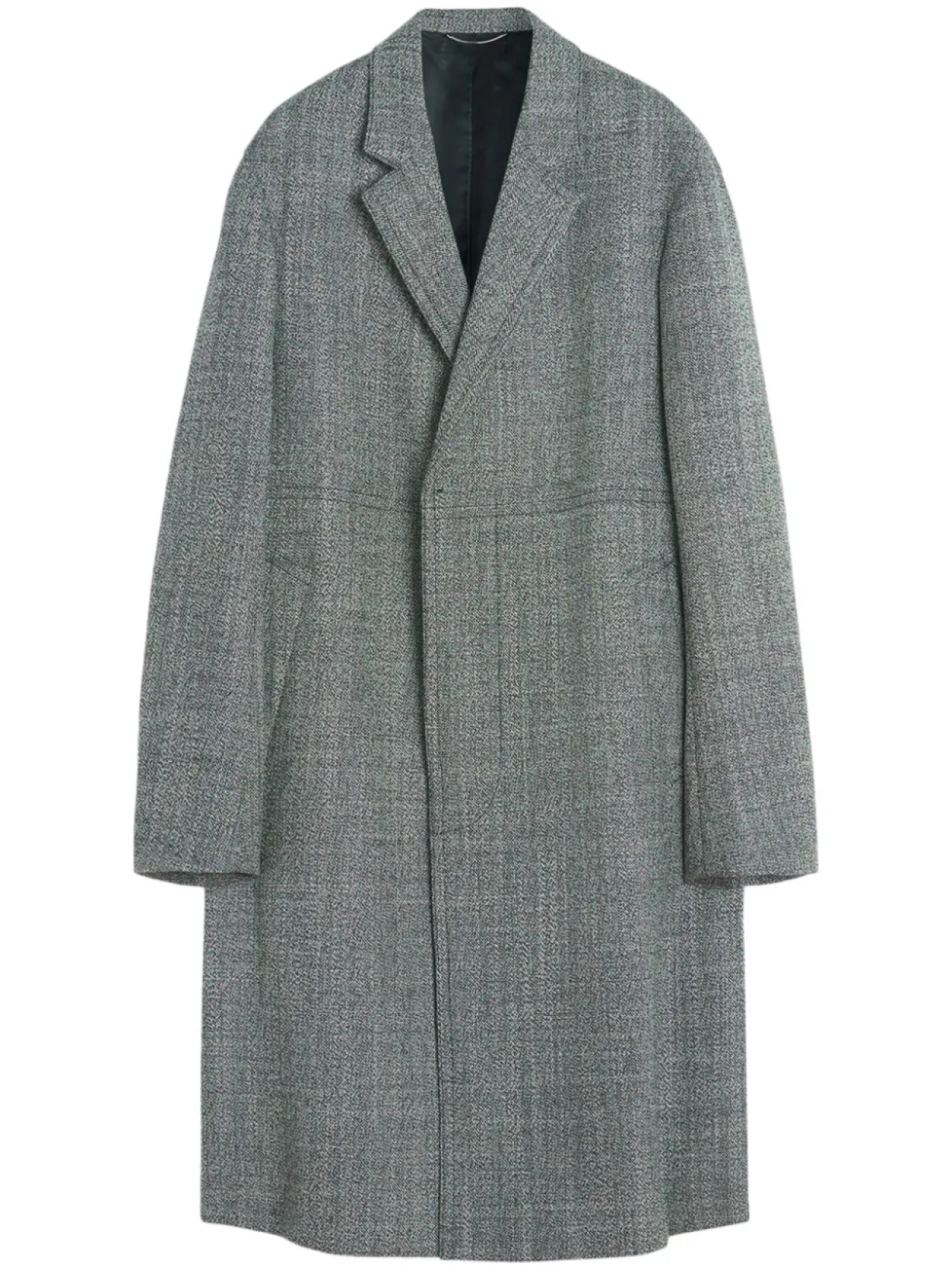 

Lanvin меланжевое пальто, серый