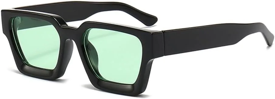 

Модные квадратные солнцезащитные очки для женщин, роскошные ретро-солнцезащитные очки для мужчин, большая оправа, защита от УФ-излучения UV400 generic, 10