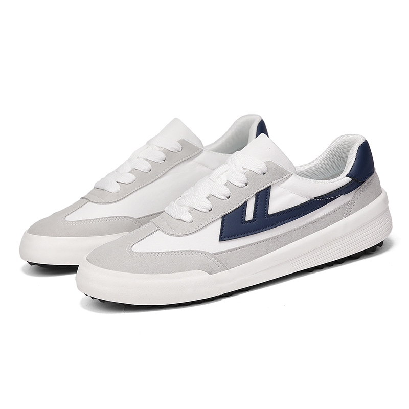 

WARRIOR Низкие парусиновые туфли мужские, серые/белые/темно-синие