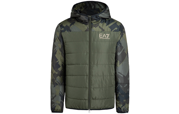 

EMPORIO ARMANI Пуховик мужской армейского зеленого цвета Army Green, Army Green