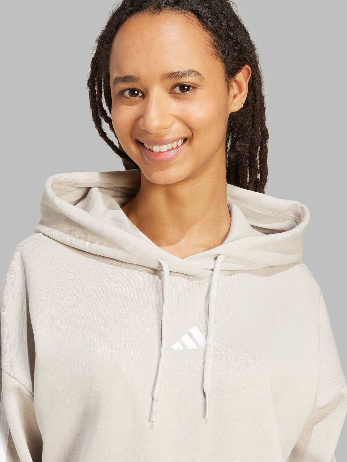 Adidas Sportswear Спортивный свитшот в цвете экрю — фото 2