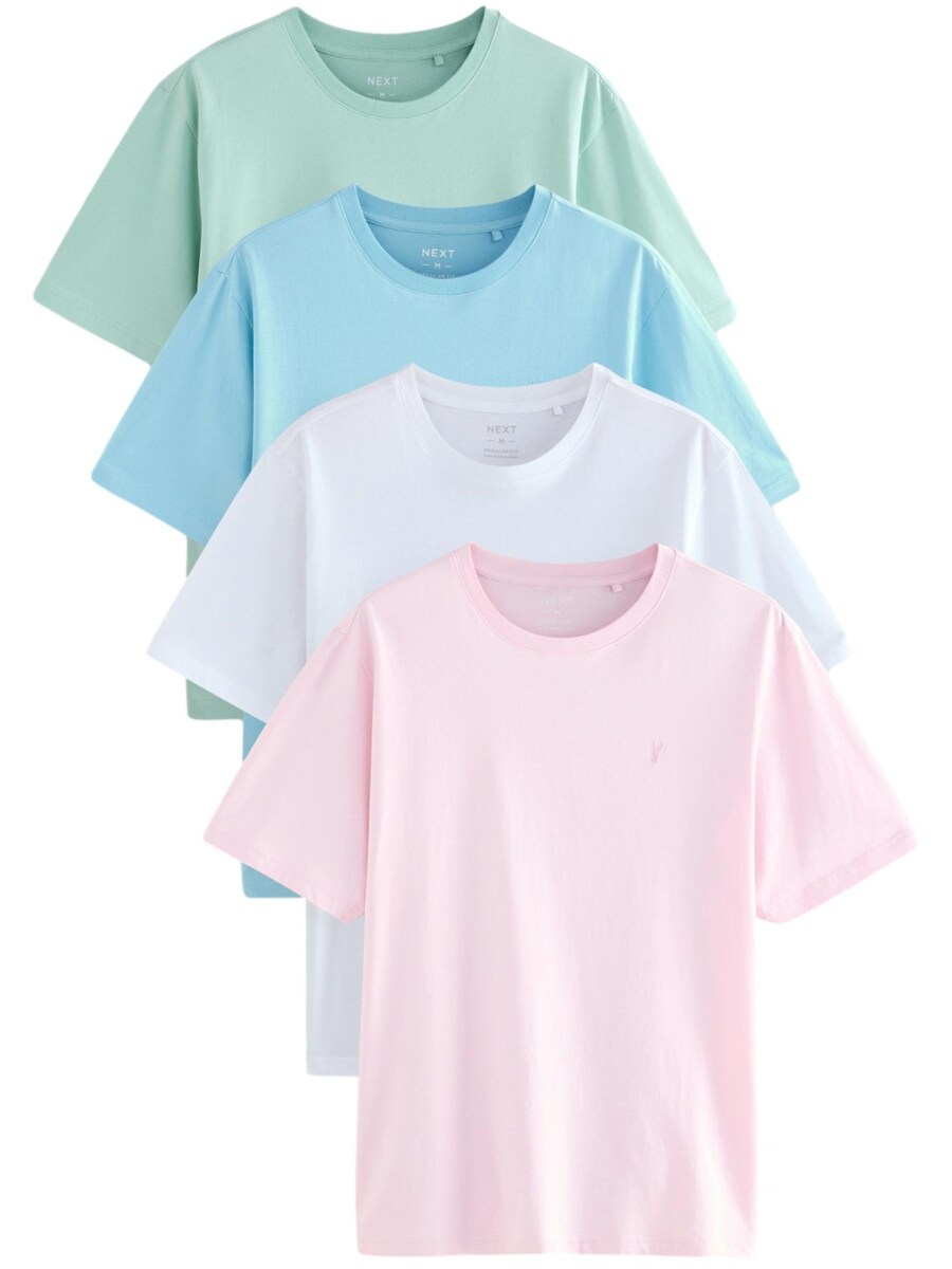 

Рубашка Next, цвет Light blue/Pastel green/Rose/White