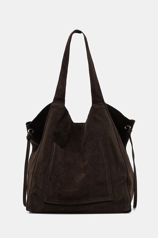 

Замшевая сумка Answear Lab Answear.Lab, коричневый