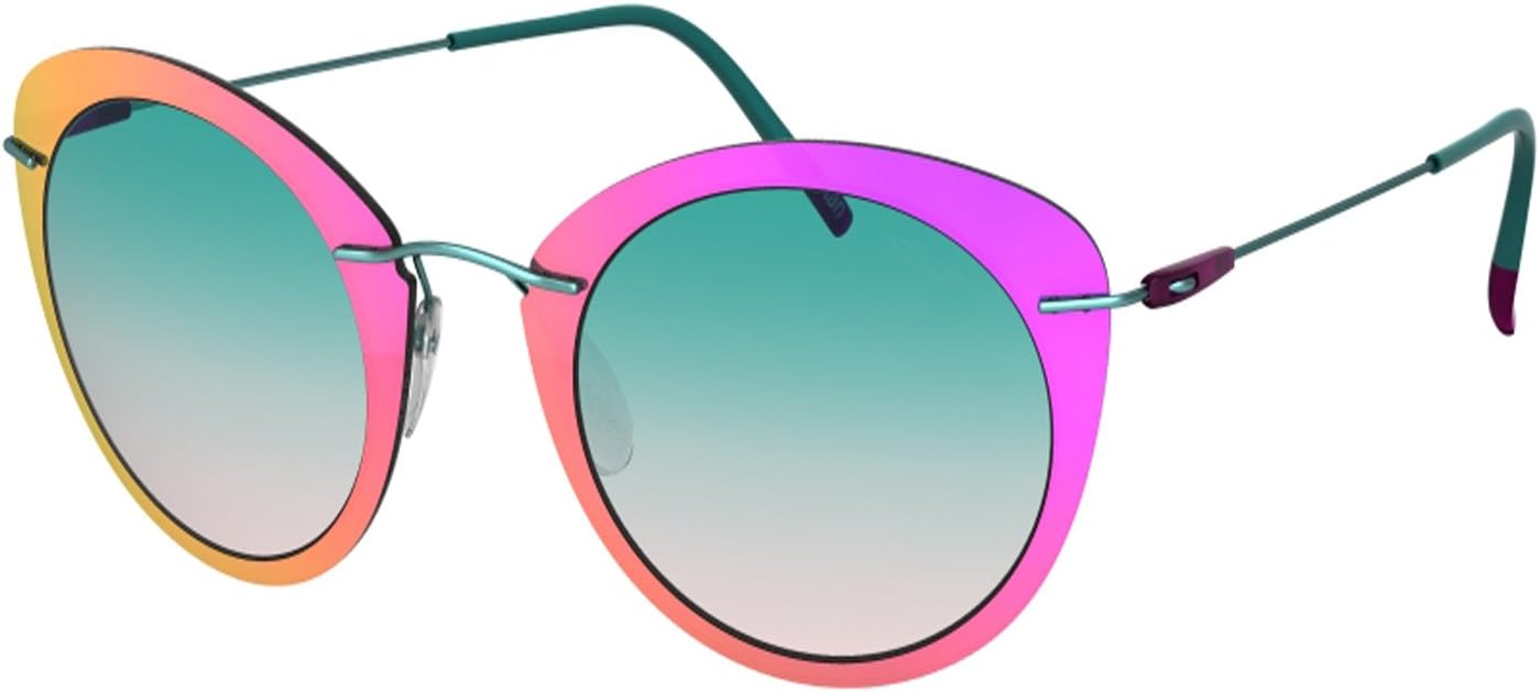 

Коллекция солнцезащитных очков Silhouette INFINITY, модели 8161, 8695, 8696, стиль может отличаться SILHOUETTE optical, Butterfly Mint Silky Matte / Teal Rose Gradient Lenses