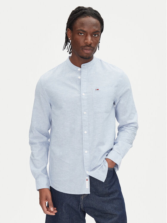 

Рубашка обычного кроя DM0DM20876 Tommy Jeans, синий