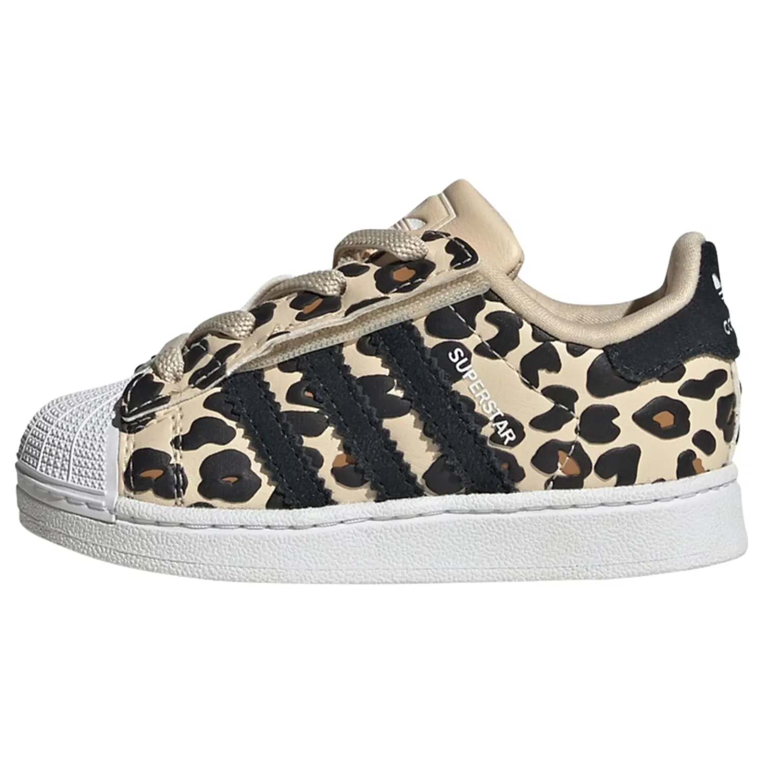 Кроссовки Adidas Originals SUPERSTAR II бежевого цвета