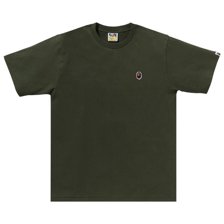 

Футболка BAPE One Point Tee, Olive Drab