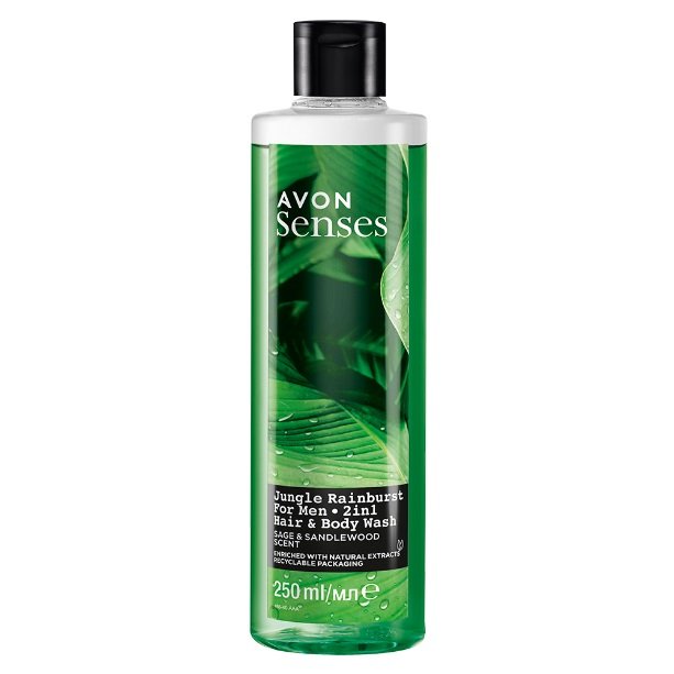 

Avon, Jungle, Sage Sandal, гель для душа, 250 мл