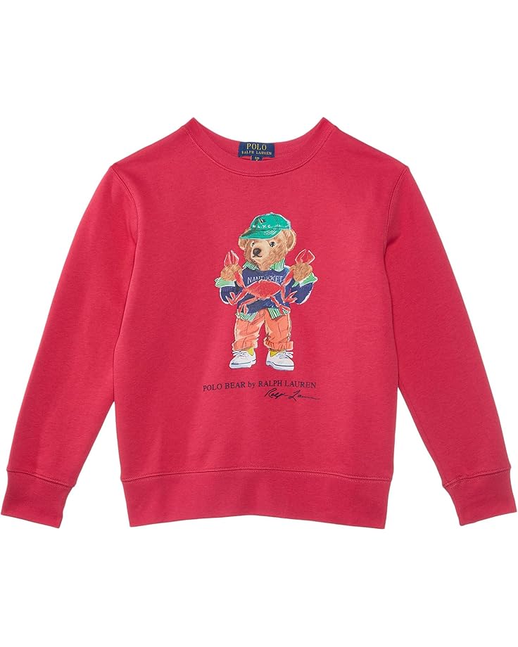 

Свитер Polo Ralph Lauren Kids Polo Bear Fleece Sweatshirt, цвет Sp25 Nantucket Red Bear