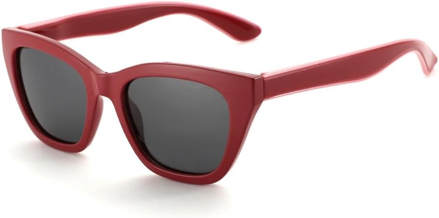 

Поляризованные солнцезащитные очки для женщин, модные, с толстой оправой, защита от УФ-излучения UV400, солнцезащитные очки для женщин, для покупок KTUCN, 004 Grey Lens