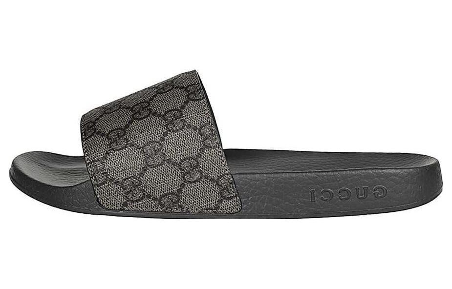 

Сандалии GUCCI Slide Grey Sandals Monogram