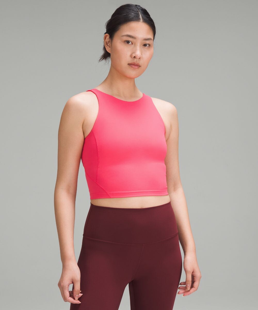 

Майка Align с высоким воротником Lululemon, розовый