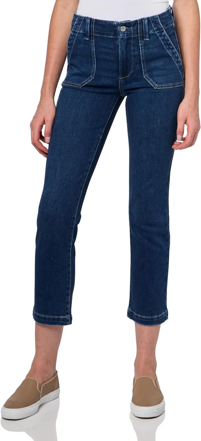 

PAIGE Женские джинсы Mayslie прямые укороченные