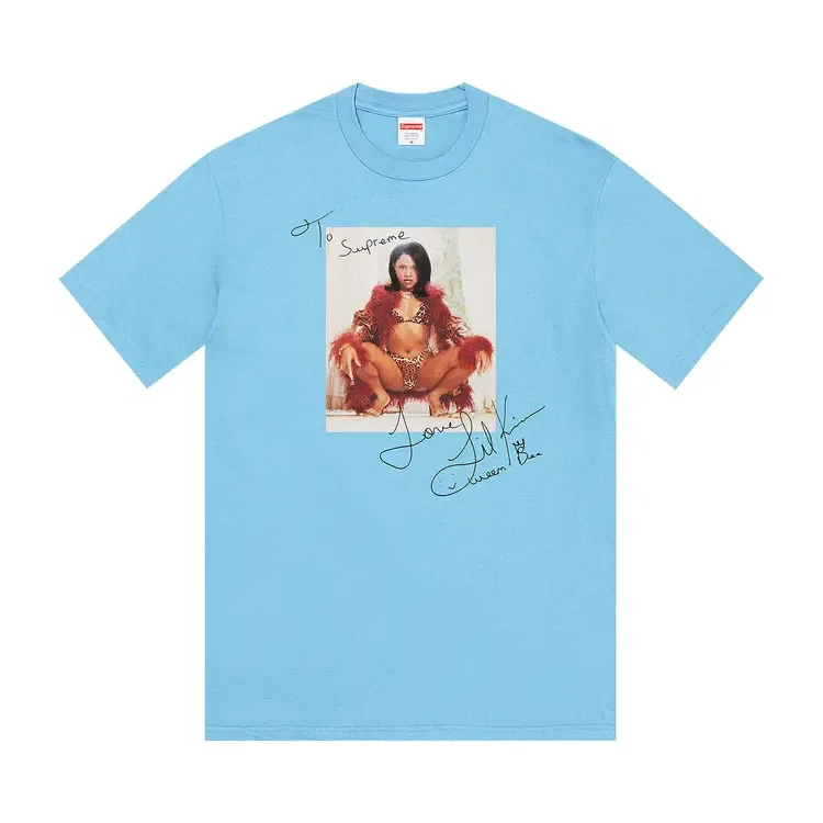 Футболка Supreme Lil Kim Tee, синий