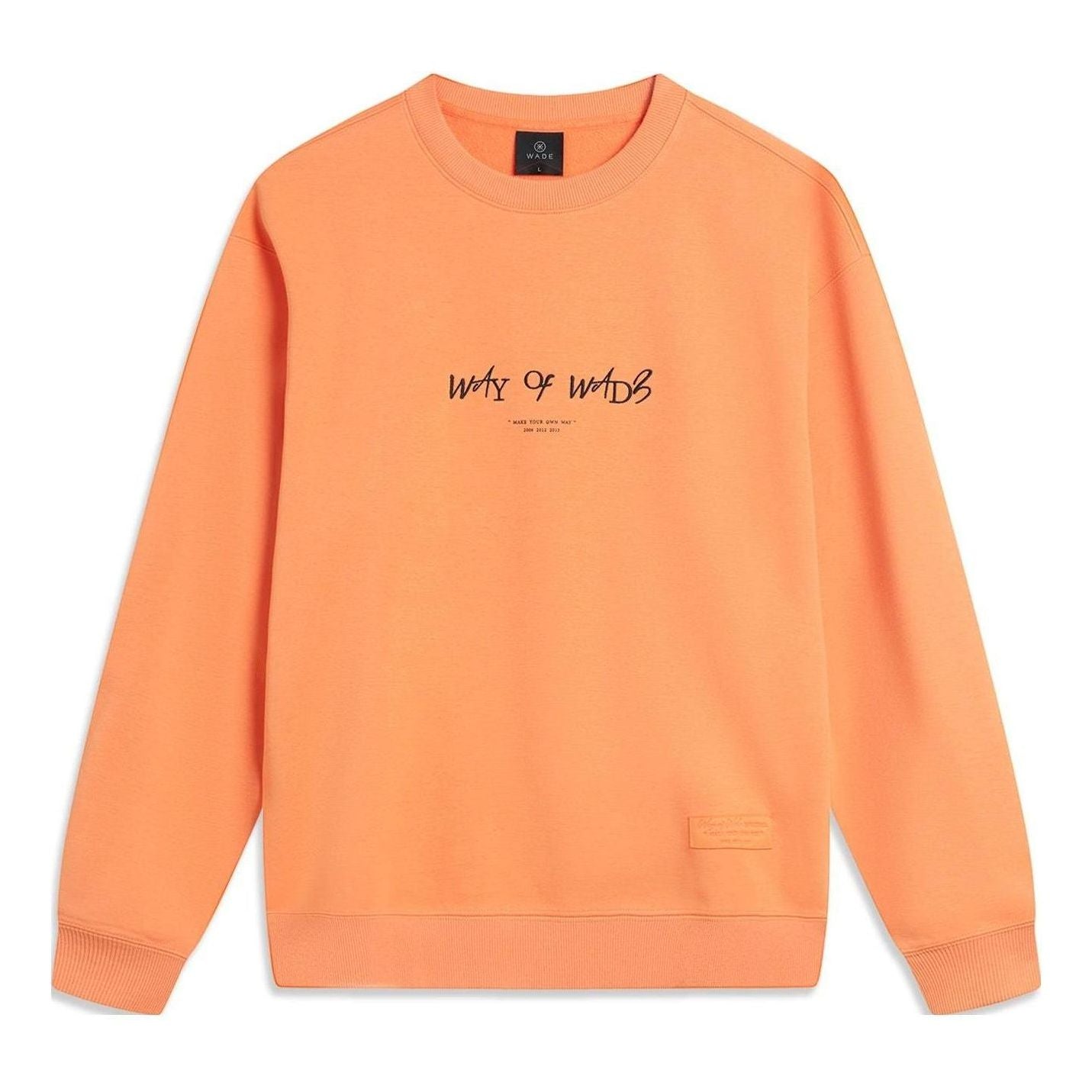 

Спортивная толстовка Li-Ning Way Of Wade Logo Sweatshirt 'Orange' AWDT941-7, оранжевый