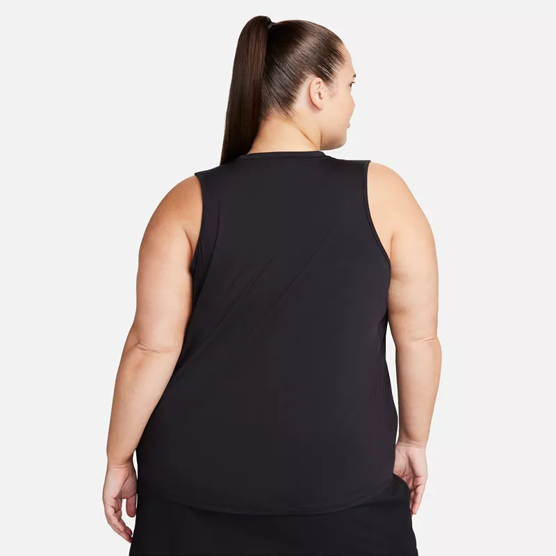 Женская майка Nike One Classic Dri-FIT (большие размеры), черный — фото 3