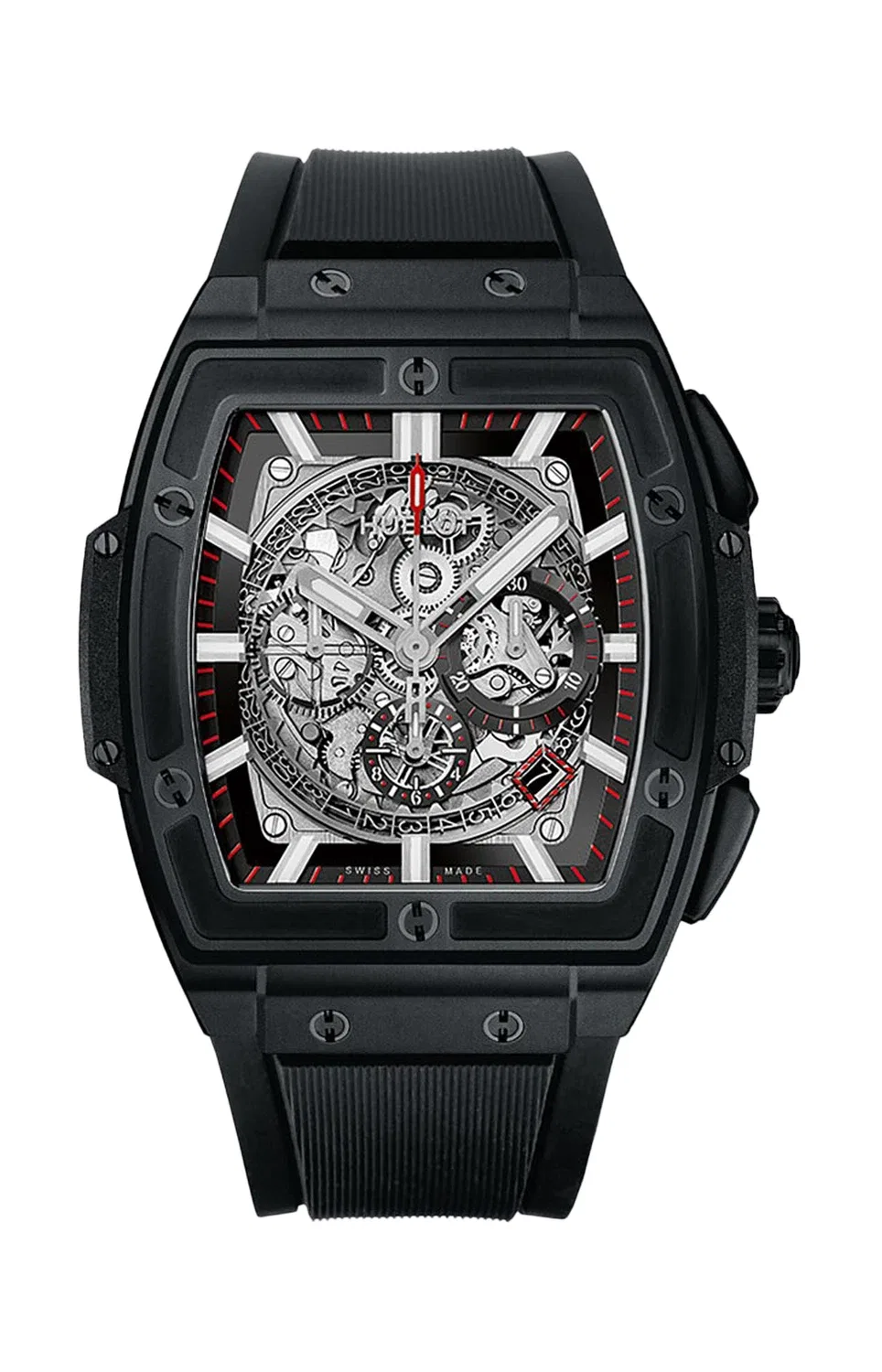 Черная магия Хронограф - 601.CI.0173.RX HUBLOT, серебряный