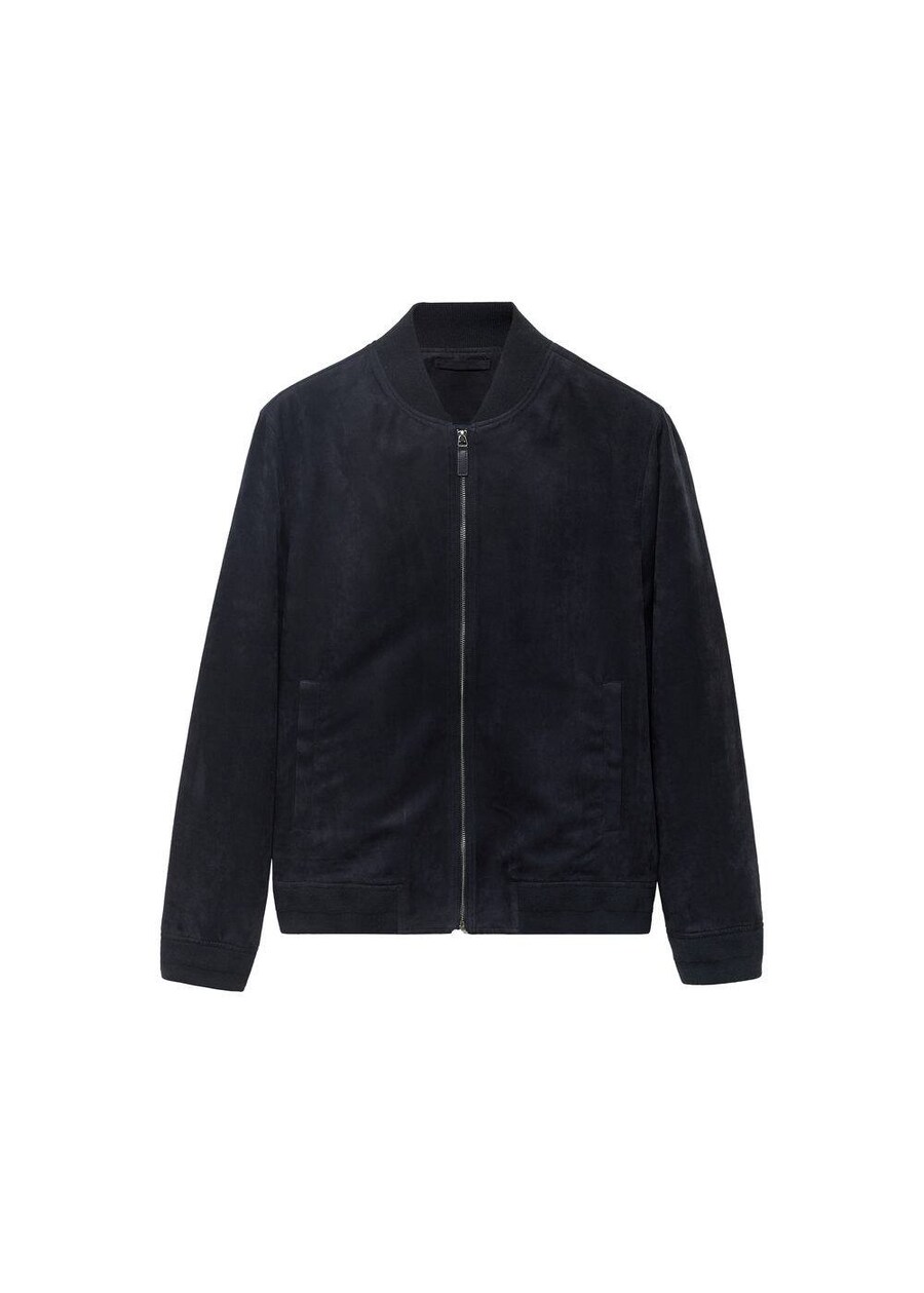 

Демисезонная куртка MANGO MAN Bero, Black denim