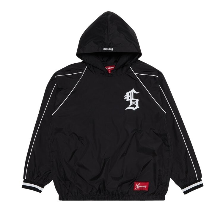 

Пуловер Supreme Hooded Warm Up Pullover, черный